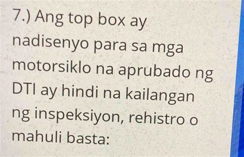 ang top box ay na disenyo